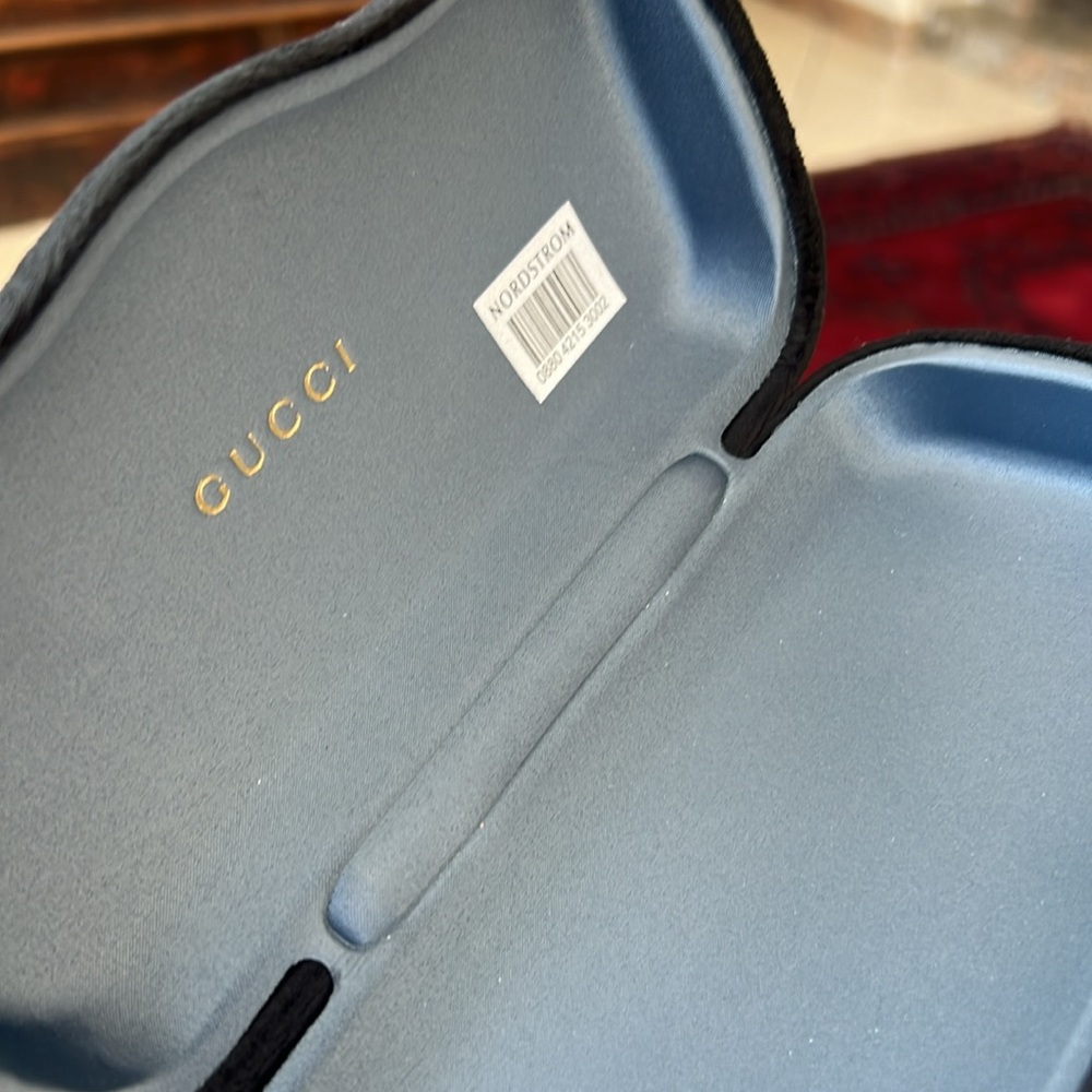 Authentic Gucci Hard Clamshell Large Sunglass Cas… - image 7